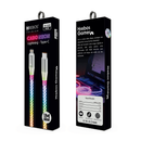 Cabo Hrebos Premium Neon Rgb Usb-c Lightning cb-5081