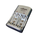 Carregador de Pilha Lehmox LEY-2053 Silver