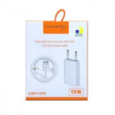 Carregador H'maston  Ligntning 10W CB01 Branco