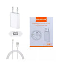 Carregador H'maston  Ligntning 10W CB01 Branco