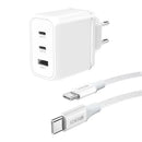 Carregador Hrebos Premium Usb-c 65w Turbo Crg-504c