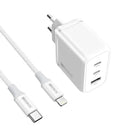 Carregador Hrebos Premium Lightning 65w Crg-504i