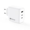 Carregador Hrebos Premium Lightning 65w Crg-504i