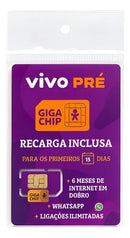 Chip Vivo Pre Pago Recarga Inclusa