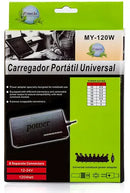 Carregador Universal Lukton 120W 12-24V DNC-669 Preto