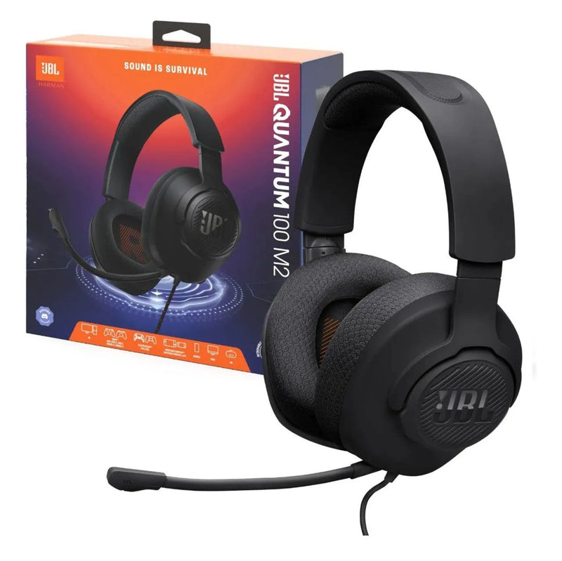 Fone de Ouvido Headset Gamer JBL Quantum 100 M2 Preto