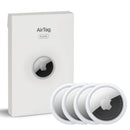 Rastreador Airtag Apple - Pack com 4 Unidades Branco