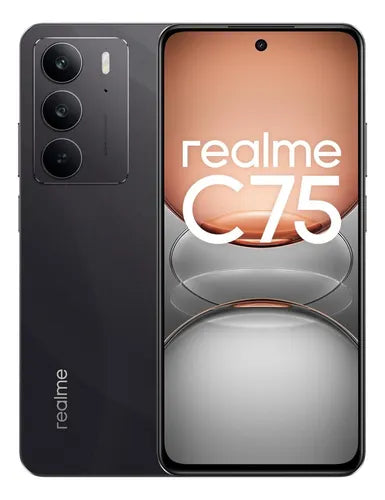 Smartphone Realme C75 256GB/8GB RAM BOOST IP69 - 6000mAh Câmera dupla 50MP Celular Resistente e Poderoso com Design Premium