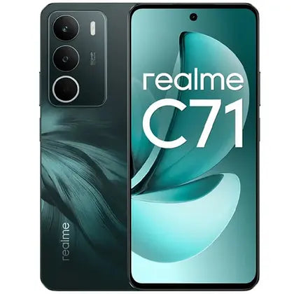 Smartphone Realme C71  256GB/8gb Ram NFC Lançamento 2025 50MP câmera IA integrada Desempenho 120Hz Resistencia milita