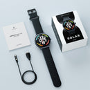 Smartwatch Haylou Solar Lite Bluetooth 5.3, Tela 1,38", Monitor Cardíaco, SpO₂, 100 Modos Esportivos, Bateria até 20 Dias e Certificação IP68