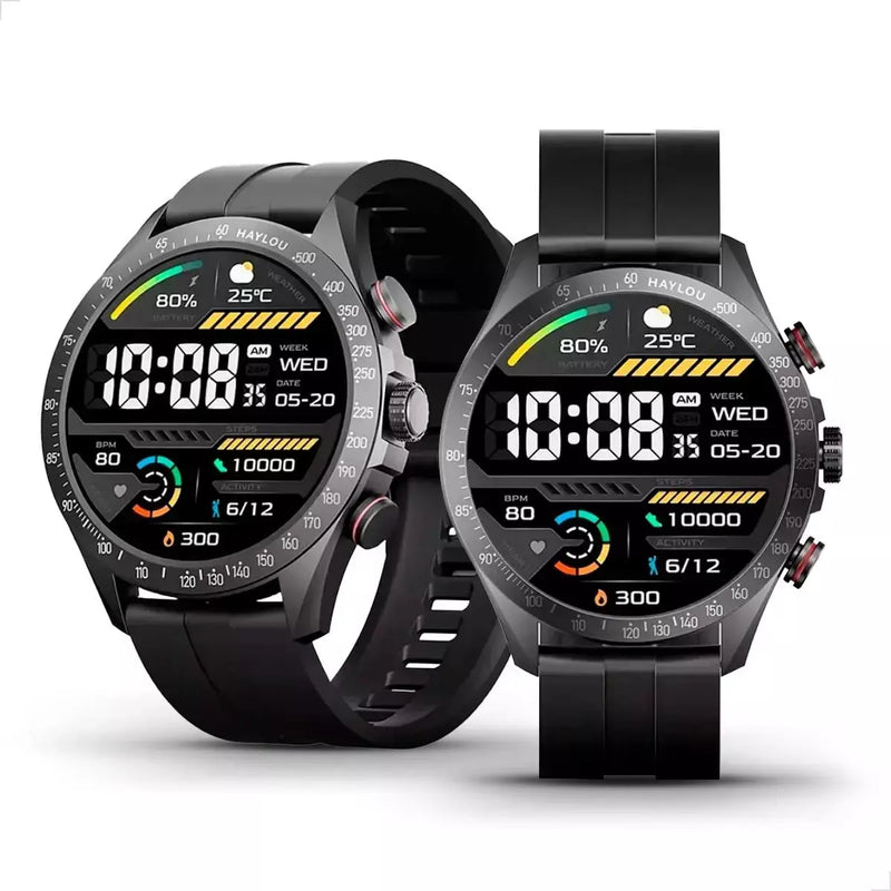 Smartwatch Haylou Solar Pro - Tela AMOLED,  A Prova de Água