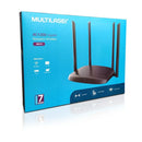 Roteador Multilaser AC1200 Gigabit RE015 Preto