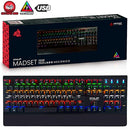 Teclado Mecânico Knup Madset RGB TE121 Preto