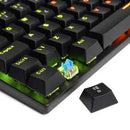 Teclado Gamer Mecânico Knup Madset RGB TE114 Preto