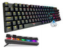Teclado Gamer Mecânico Knup Madset RGB TE114 Preto