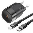 Carregador Hrebos Premium Usb-C/ Lightning 33w Crg-222i