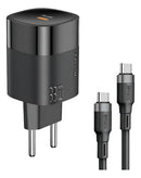 Carregador Hrebos Premium USB-C USB-C 33w Crg-224c