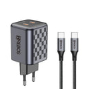 Carregador Hrebos Premium USB-C USB-C 45w Crg-218c