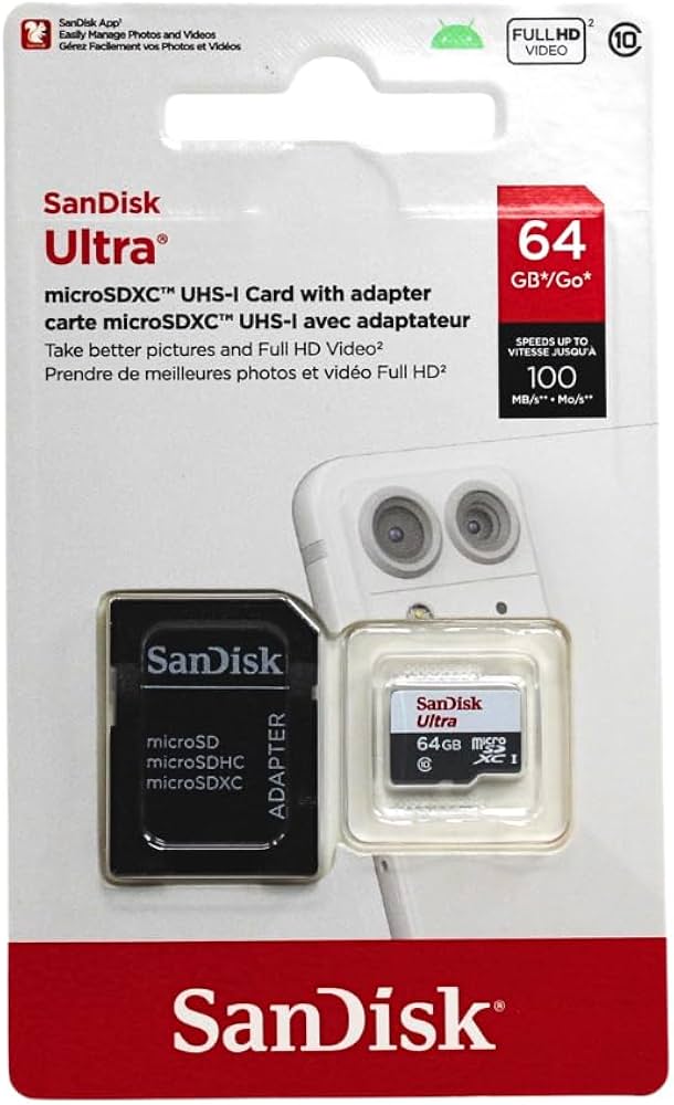Cartao De Memoria Sandisk 64gb