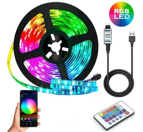 Fita LED Luckfoyu RGB 5MT TB-01-5087