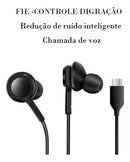 Fone de Ouvido Hmaston USB-C Ear 01 Com Fio