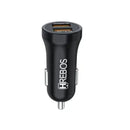 Fonte Veicular Hrebos Usb-A CRV-182