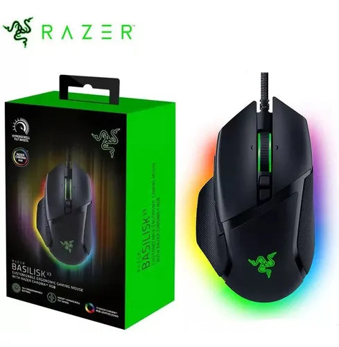Mouse Gamer Razer Basilisk V3 RGB Preto