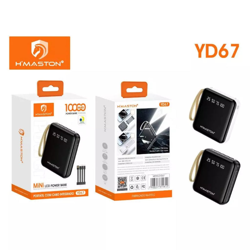 Power Bank H'maston Mini 10.000mAh YD67