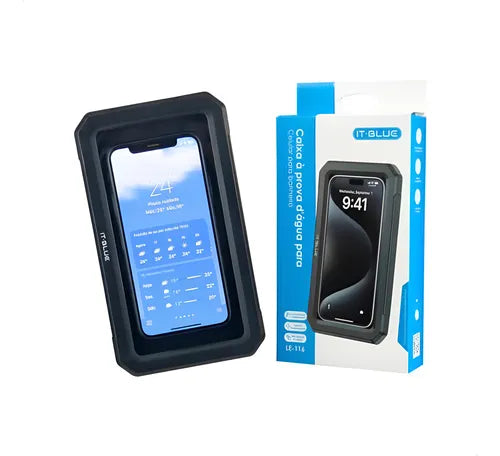 Suporte de Celular para Banheiro It-Blue LE-116 Branco