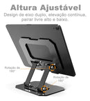 Suporte de Metal para Tablet H'maston SPR-07 Silver