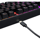 Teclado Gamer Mecânico Redragon Kumara Pro Preto RGB